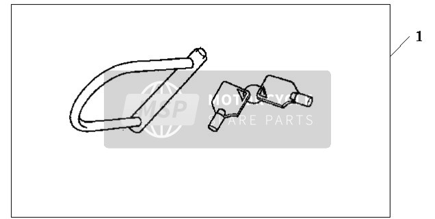 Honda U-Fermer à clé 2